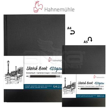 Hahnemühle 120 gr A5 64 Yaprak Sketch Book Eskiz Defteri