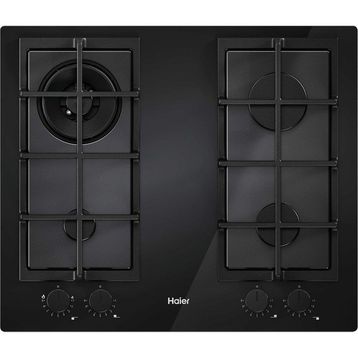 Haier HAVG6BR4TBP/TK Wok Gözlü Siyah Ankastre Ocak