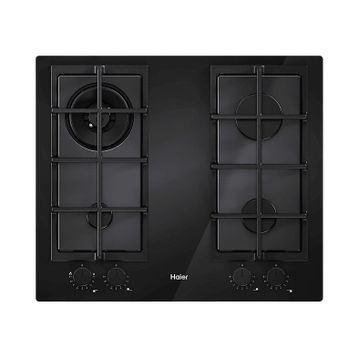 Haier HAVG6BR4TBP/TK Wok Gözlü Siyah Ankastre Ocak