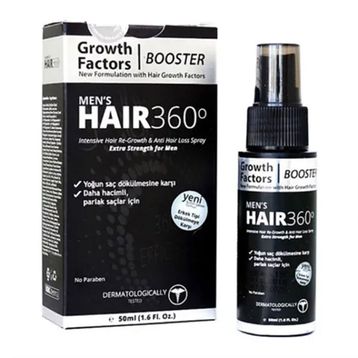 Hair 360 Women Booster Growth Factors Hair Spray 50 ml Erkekler için Saç Spreyi