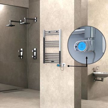 Haiti Düz Krom Musa 200 Watt 500x800 cm Termostatlı Elektrikli Havlupan