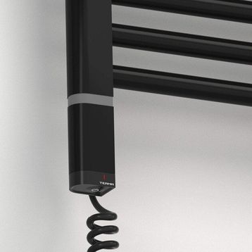 Haiti Düz Mat Siyah Sol 200 Watt 300x1100 cm Termostatlı Elektrikli Havlupan