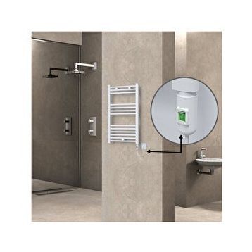 Haiti Elektrikli 300 Watt 500x800 cm Düz Beyaz On Off Düğmeli Havlupan
