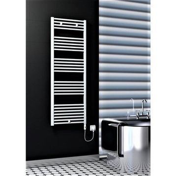 Haiti Elektrikli 600 Watt 400x1500 cm Düz Beyaz On Off Düğmeli Havlupan