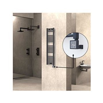 Haiti KTX3 Düz Antrasit 300 Watt 300x1200 cm Termostatlı Elektrikli Havlupan