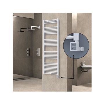Haiti KTX3 Düz Beyaz 1000 Watt 600x1800 cm Termostatlı Elektrikli Havlupan