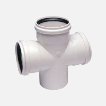 Hakan Plastik PVC-U 110x110 Çift Çatal