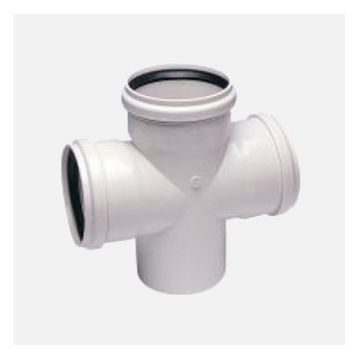 Hakan Plastik PVC-U 110x110 Çift Çatal
