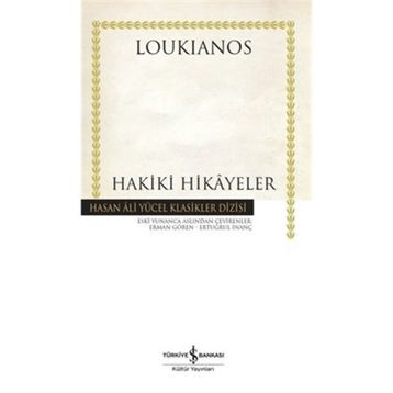 Hakiki Hikayeler - Loukianos