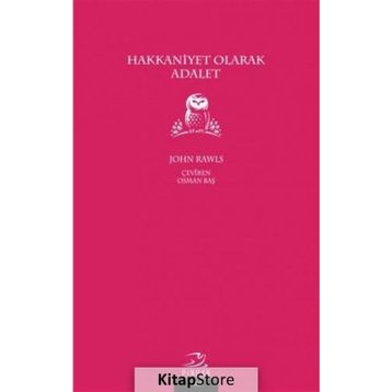 Hakkaniyet Olarak Adalet - John Rawls