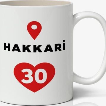 Hakkari Baskılı Kupa