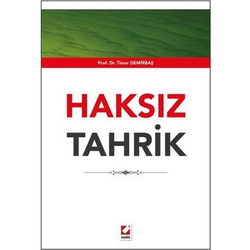 Haksız Tahrik - Timur Demirbaş