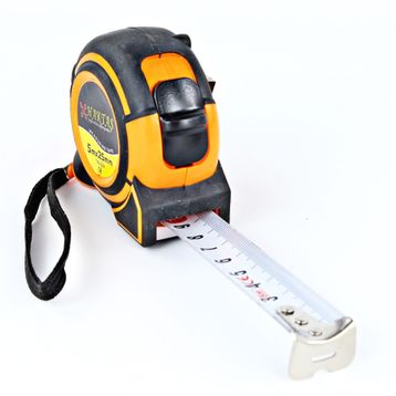 Haktaş 5 m 25 mm Turuncu Şerit Metre