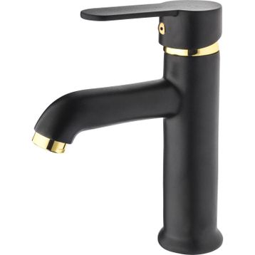 Hakverdi HMS Pisa Aç Kapa Siyah Altın Lavabo Bataryası