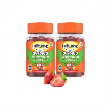 Haliborange Softies Multivitamins 2x60 Çiğnenebilir Tablet