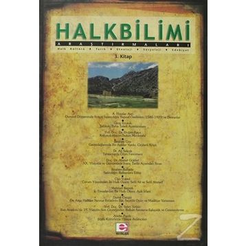 Halk Bilimi Araştırmaları 3 - Kolektif