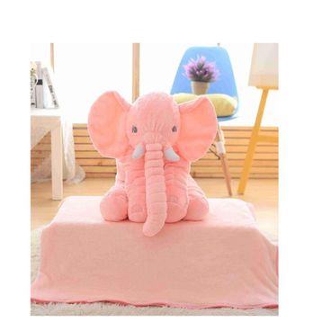 Halley POF Uyku Arkadaşım 65 cm Pembe Peluş Fil