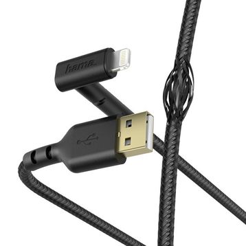Hama 1.5 m Siyah Lightning Kablo Stand