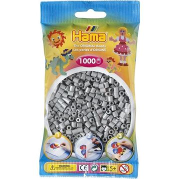 Hama 1000'lik Gri Midi Boncuk