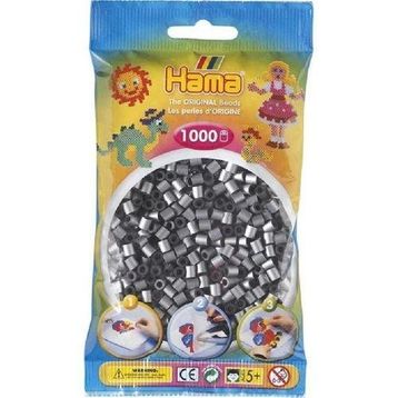 Hama 1000'lik Gümüş Midi Boncuk