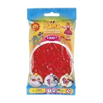 Hama 1000'lik Kırmızı Midi Boncuk