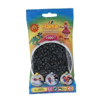 Hama 1000'lik Koyu Gri Midi Boncuk