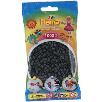 Hama 1000'lik Koyu Gri Midi Boncuk