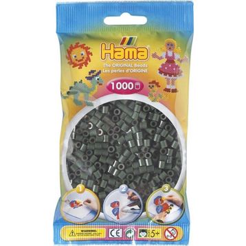 Hama 1000'lik Koyu Yeşil Midi Boncuk