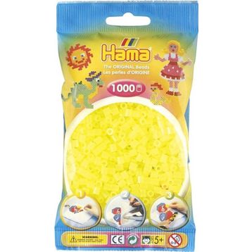 Hama 1000'lik Neon Sarı Midi Boncuk