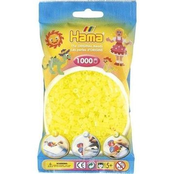 Hama 1000'lik Neon Sarı Midi Boncuk