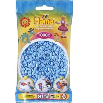 Hama 1000'lik Pastel Mavi Midi Boncuk