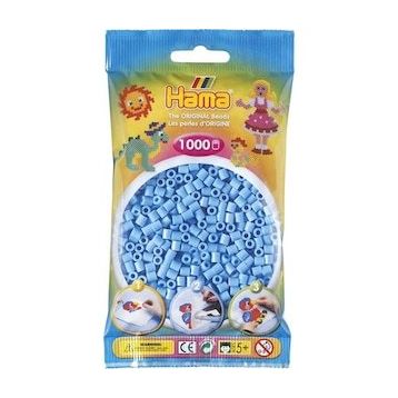 Hama 1000'lik Pastel Mavi Midi Boncuk