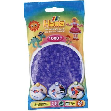 Hama 1000'lik Şeffaf Lila Midi Boncuk