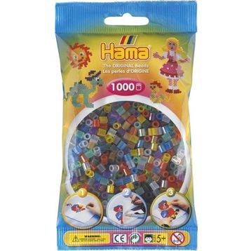 Hama 1000'lik Şeffaf Renkler Midi Boncuk