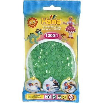 Hama 1000'lik Şeffaf Yeşil Midi Boncuk