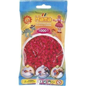 Hama 1000'lik Vişne Çürüğü Midi Boncuk