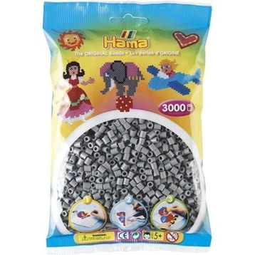 Hama 3000'lik Gri Midi Boncuk