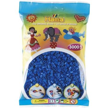 Hama 3000'lik Mavi Midi Boncuk