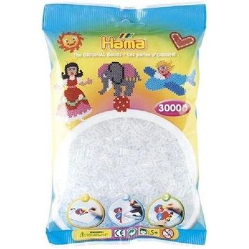 Hama 3000'lik Şeffaf Midi Boncuk
