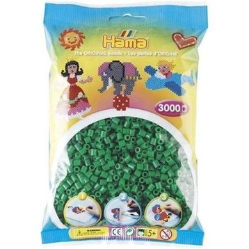 Hama 3000'lik Yeşil Midi Boncuk