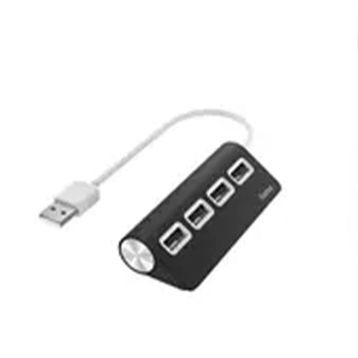 Hama 4 Ports Usb 2.0 480 Mbit/S Usb Siyah Hub