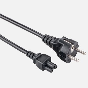 Hama 78480 Siyah 3 Pin 1.5 m Notebook Adaptörü Güç Kablosu