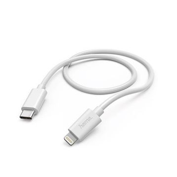Hama Beyaz Lightning USB Kablo
