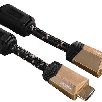 Hama HM.122210 Premium 1.5 m 4K Siyah HDMI Kablo