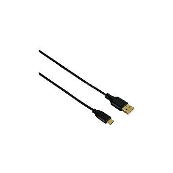 Hama HM.135784 Siyah 0.75 m USB-C Flexi Kablo