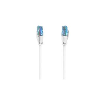 Hama HM.200674 CAT 6A U/UTP 1,5M RJ45 Beyaz Ağ Kablosu