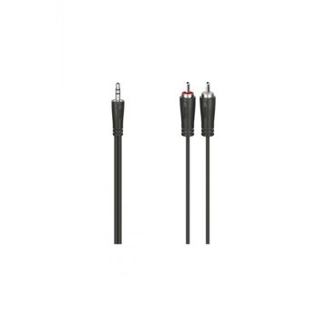 Hama HM.200720 3.5 mm - 2RCA Stereo 2 m Siyah USB Kablo
