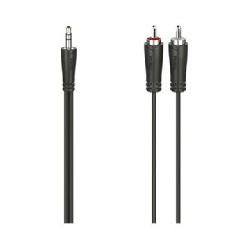 Hama HM.200720 3.5 mm - 2RCA Stereo 2 m Siyah USB Kablo