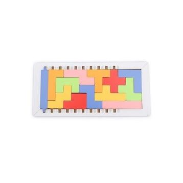 Hamaha Ahşap Eğitici Oyuncak Tetris