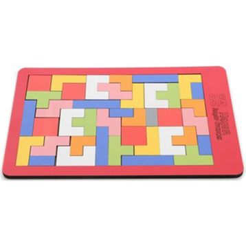 Hamaha Ahşap Eğitici Oyuncak Tetris
